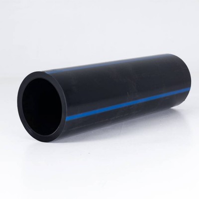 High Density Pe Plastic Tube Black Water Supply Hdpe Pipe 110mm