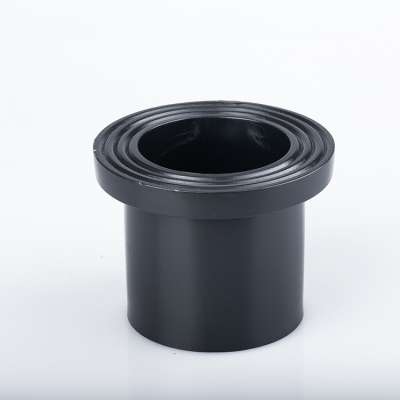 Professional hdpe fittings stub flange hdpe flange adapter fitting with socket end